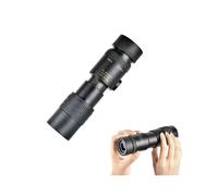 Télescopes monoculaires 10-300X40mm Super Telezoom Télescope monoculaire avec support de téléphone et trépied Noir