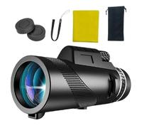 Télescopes pour adultes astronomie, télescope monoculaire, monoculaires pour adultes, design compact haute vision petit portable pour observation des oiseaux en plein air Stargazing