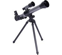 Télescopes pour l'astronomie Télescope 20X 30X 40X pour Enfants débutants avec trépied réglable Lentille de Barlow 3X et Filtre Lunaire, télescope réfracteur HD Vision
