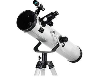 Télescopes pour l'astronomie, télescope pour enfants et débutants, télescope à réflexion de calibre 125 mm, télescope avec trépied réglable et détecteur 5 x 24 (couleur : colis 1) WOWCSXWC