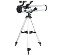 Télescopes Télescope astronomique extérieur Performance Télescope astronomique à réflecteur 700-76 avec Support azimutal trépied en Aluminium réglable pour Enfants débutants