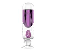 Telescopic Cup Måstürbateur Homme Automatique Electrique Va et Vient Vîbrant Chouffant Succion O-räle,3D Maštürbâteur Masin réaliste Silicone Tête Simulation,sěxtøýse Plaisir Homme HA8