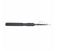 Telescopic Fishing Rod Portable Lure Solid Tip Ultralight Travel Outdoor Activities(1.5m-Spinning Rod)