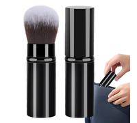 Télescopic Makeup Brushes - Travel Small Cosmetics Brush Set, Soft Face