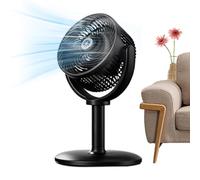 Telescopic Standing Fan, Adjustable Height Floor Fan, 5 Speed Settings