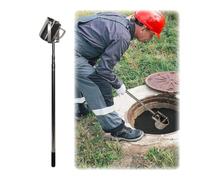 Telescopic Water Sampler Kit，304 Stainless Steel Dipper with Removable 500/1000ml Graduated Beaker, Adjustable Extension Pole/Rod for Accurate Water Testing(1000ML,0.98-2.5m(3.2-8.2ft))