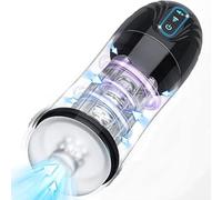 Télescopique Mǎstǔrbâtěur Homme Va et Vient Electrique Sěxtǒyě Masin Sucer,mǎsturbǎtěur ǎutǒmǎtiquě rěǎlistě Masturbation Masine KFT7