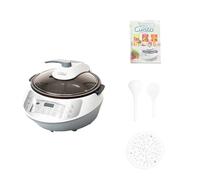 Teleshopping - Autocuisto - Multicuiseur - Appareil Cuisine aux 30 Fonctions - Accessoire Cuisine Equivalent à 7 Appareils - Autocuiseur, Cuiseur Vapeur, Cuiseur de Riz - Avec Livre de Recettes Fourni