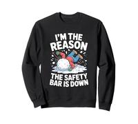 Télésiège de Ski Amusant I'm The Reason The Safety Bar is Down Sweatshirt