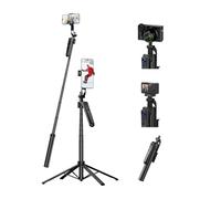 TELESIN 160CM Automatique Visage Suivi Trépied avec TéLéCommande Bluetooth