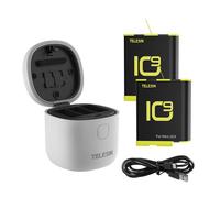 Telesin 3-slot Waterproof Charger Allin Box For Gopro Hero 9 / Hero 1