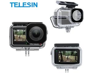 TELESIN 45M boîtier étanche pour DJI OSMO Action 3 4 5pro boîtier de plongée sous-marine couvercle accessoires de caméra d'action