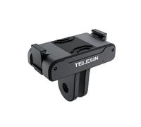 TELESIN Accessoires de CaméRa D'Action Adaptateur MagnéTique à Deux Griffes pour Adaptateur OSMO Action 3