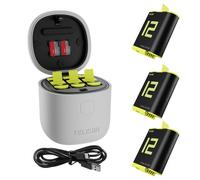 Telesin Allin boîtier de charge avec 3 batteries pour GoPro Hero 9/10/11/12