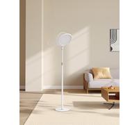 TELESIN Anneau Lumineux de Bureau avec 60" Support, 10,5" Sol Anneau Lumineux avec Minuteur, Lampe Vidéo à Intensité Variable avec 9 Niveaux de Luminosité 3000-6000K, pour Visioconférence/TikTok