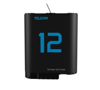 Telesin batterie Double Arc pour GoPro Hero 12/11/10/9 - 1720 mAh