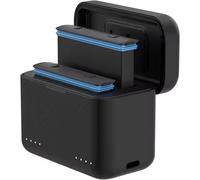 Telesin Boîtier de charge pour Batteries Insta360 X5 (2 emplacements)
