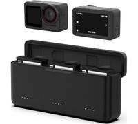 Telesin Pocket Oplaadbox pour DJI Osmo Action 5 Pro - station de charge portable compacte