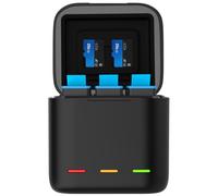 Telesin boîtier de chargement triple + 3 batteries pour GoPro 9/10/11/12