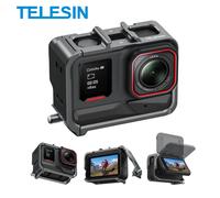 TELESIN - cadre de protection en alliage d'aluminium, étui à dégagement rapide pour Insta360 Ace pro 2 Ace Pro Ace, accessoires de tir Vertical