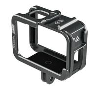 Telesin cage métallique pour GoPro 13/12/11/10/9 - montage horizontal et vertical