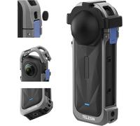 Telesin cage métallique pour Insta360 X5 avec protection d'objectif