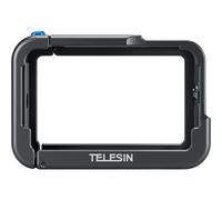 TELESIN Boîtier aluminium ultra léger pour DJI Action 5 Pro/4/3 - ND/CPL - sabot froid 1/4