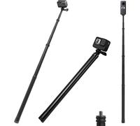 Telesin Carbon Telescopic Selfie Stick 2.7m pour Insta360, GoPro