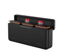 TELESIN Chargeur de Batterie pour DJI Osmo 360/DJI Action 6/5 Pro, boîtier de Charge Rapide USB ,Triple Chargeur de Batterie