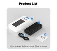 TELESIN-Chargeur de batterie pour DJI OSMO Action 3,4,5Pro,3 emplacements,carte TF,boîtier de chargement portable- For Action 3 4