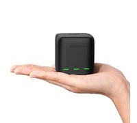 TELESIN Chargeur Triple et boîte de Stockage de Batterie avec Chargeur à 3 canaux pour GoPro Hero 11 Hero 10 Hero 9 Black (Chargeur Unique)