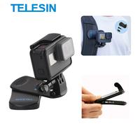 TELESIN Support rotatif sac à dos GP-JFM-003 – Clip 360° compatible avec GoPro, DJI, Insta360