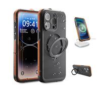 TELESIN° Coque étanche pour iPhone 15 Pro, Coque étanche IP68 avec Protection D'écran Intégrée, Housse de Protection pour iPhone 15 Pro, Résistante aux Chocs, à la Poussière et aux Chutes