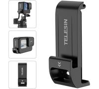 TELESIN Couvercle de batterie pour GoPro 12/11/10/9 – étanche, connecteur de charge