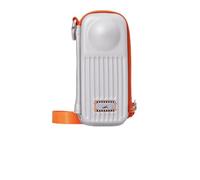 TELESIN DisAdv Étui de transport rigide étanche pour Insta 360 X5/X4/X4 Air, argenté