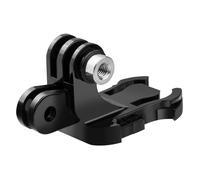 Telesin Dual Action Camera Mount avec fixation régulière et boucle en J