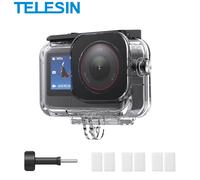 TELESIN étui étanche pour DJI OSMO Action6 sous-marin 60M boîtier de plongée couvercle de plongée coque de protection pour DJI Action 6
