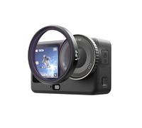 TELESIN Filtre de réduction de pollution lumineuse LPR pour DJI Osmo Action 5 Pro/Action 4/Action 3, Night Sky & City Night Filter, HD Optical Glass Action Camera Lens Filter with Multi-Layer Nano