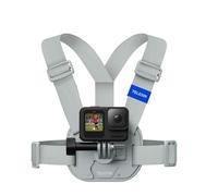TELESIN Harnais magnétique à dégagement rapide avec coussin épais compatible avec Go Pro Hero 13 12 11 10, Insta360 X5, DJI Osmo Action 6 5 Pro Nano Action Confort et équilibre