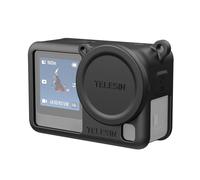 Telesin Housse en silicone + capuchon d’objectif pour DJI Osmo Action 6
