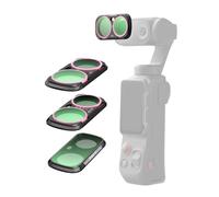 TELESIN Kit Filtres CPL + VND 2-32 + 1/4 Mist pour Insta360 Luna Ultra