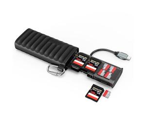 TELESIN Lecteur Carte SD USB-C 3.1 Double Slot 312Mo/s
