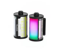 TELESIN Lot de 2 Lampes Vidéo RGB Magnétiques | Support Cold Shoe pour Appareil Photo DSLR | CRI 95+ & 2700-7500K | Lampe LED RGB Portable avec Diffuseur | Streaming, Créateurs de Contenu