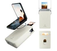 TELESIN° Magnétique Étui pour imprimante Photo Portable Xiaomi, Housse de Protection Magnétique avec Cordon de Serrage pour Imprimante Photo Portable Xiaomi (étui Uniquement) Blanc