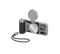 TELESIN Master Grip Kit pour iPhone 17 Pro, Magnétique Poignée avec C03 Lampe pour Selfie+UV Filtre, Creator kit Intégrée de 3200mAh Batterie & Recharge sans Fil, Coque Rafraîchissante en Graphène