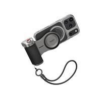 TELESIN Master Grip Kit pour iPhone 17 Pro, Magnétique Poignée Standard Kit, Intégrée 3200 mAh Batterie - Chargement sans Fil - Étui en Graphène pour Le Refroidissement, DSLR Style Poignée