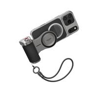 TELESIN Master Grip Kit pour iPhone 17 Pro Max, Magnétique Poignée pour iPhone 17 Pro Max Standard Kit, Intégrée 3200 mAh Batterie - Chargement sans Fil - Coque, DSLR Style Poignée