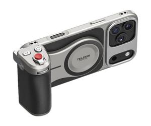 Telesin Master Grip pour iPhone 17 Pro Max avec powerbank 3200mAh et MagSafe