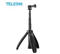 TELESIN Mini perche à Selfie trépied extensible pour GoPro DJI Action Insta360 Ace Pro X3 X4 poignée de caméra d'action de sport