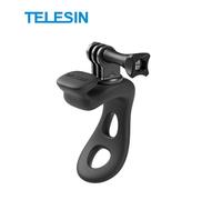 TELESIN-Mini support en silicone réglable pour caméra d'action,support flexible pour Gopro Insta360 DJI,accessoires- Black-A3632